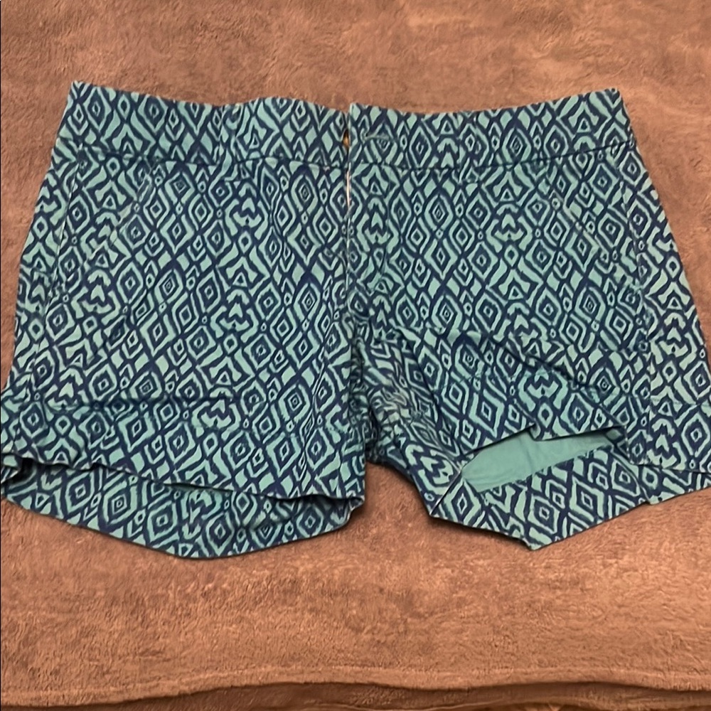 American Eagle Outfitters High Waist Blue Shorts